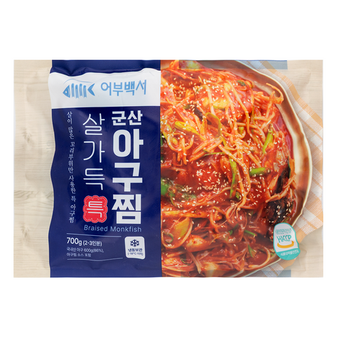 어부백서 살가득 특 군산 아구찜 700g