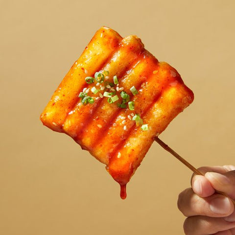 [New] Daltteokbokki's Classic Childhood Flavour: Chewy & Crispy Tteok Skewers, (Original, Sweet-Spicy | 4 Pieces)