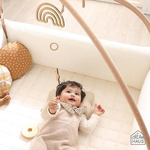 [New] 감성은 그대로 기능은 더한 국민 아기침대 크림하우스 범퍼침대 (4가지 색상)