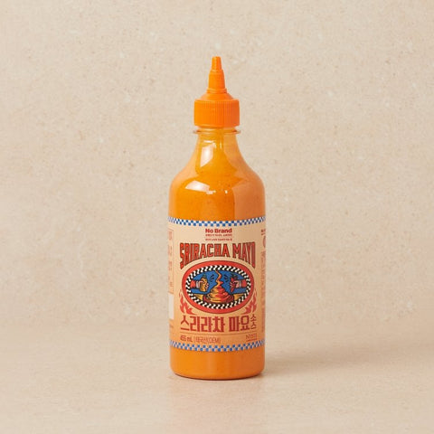 [New] No Brand 요리가 맛있어 지는 부드러운 매운맛 스리라차 마요 소스 455ml