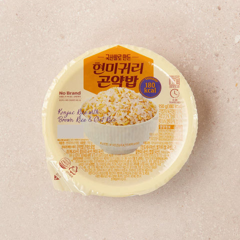 [NEW] No Brand 노브랜드 현미귀리 곤약밥 150g