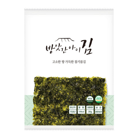 [New] 직접짠 참기름으로 구운 방앗간 아이 김 5팩 1세트
