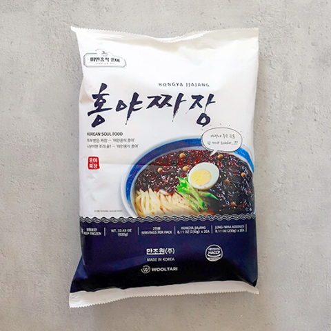 [재입고]미인중식 홍야 짜장 2인분