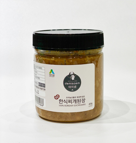 [NEW] 100% domestic low-salt Demi-Sam traditional Korean soybean paste 450g 