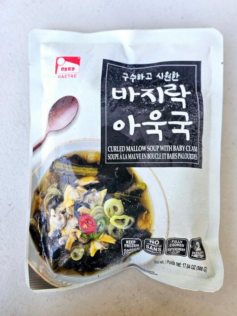 [재입고] 해태 구수하고 시원한 바지락 아욱국 500g