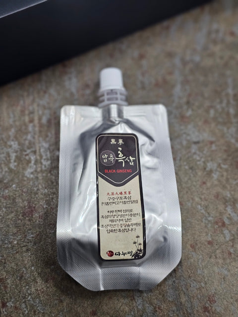 [New] Danurim's Saponin 9-Times Steamed and Dried Concentrated Black Ginseng (70ml × 30 Packs)