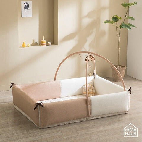 [New] 감성은 그대로 기능은 더한 국민 아기침대 크림하우스 범퍼침대 (4가지 색상)