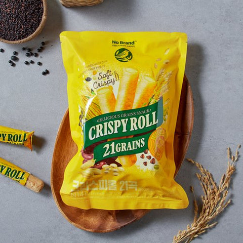 [New] No Brand 바삭한 식감에 고소한 풍미 크리스피롤 21곡 220g