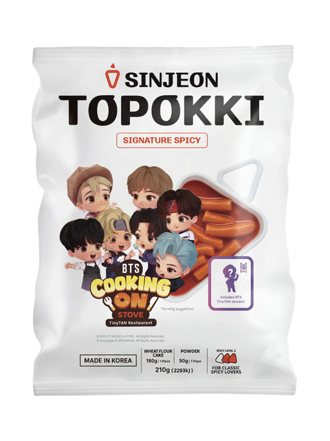 [NEW] 집에서 간단하게 즐기는 27년 전통 대구 명물 신전 떡볶이 밀키트 3가지 맛 (로제,오리지널,익스트림) BTS Edition!