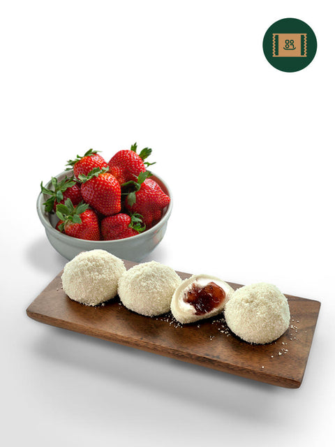 [New] 과육이 살아있는 딸기잼과 말랑말랑한 찹쌀떡의 쫀득함 마음이가 딸기 크림떡 240g