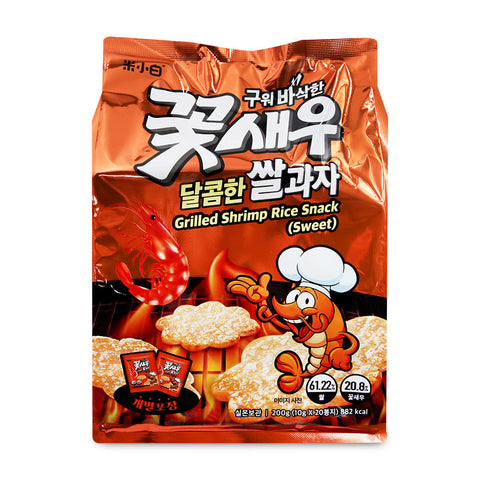 [New] Roasted Crispy Shrimp Sweet Rice Crackers 200g 