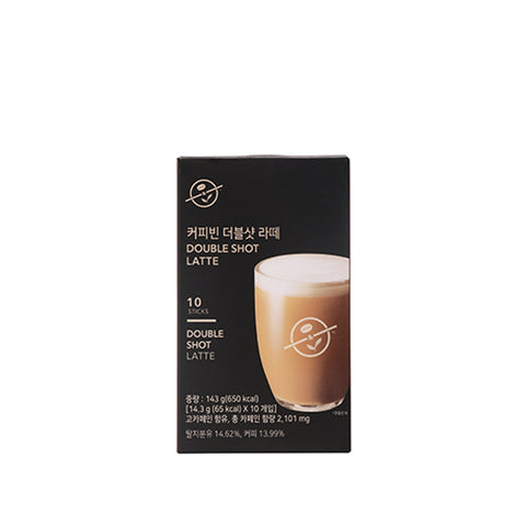 [New] Coffee Bean Double Shot Latte Sticks 10 Pieces 