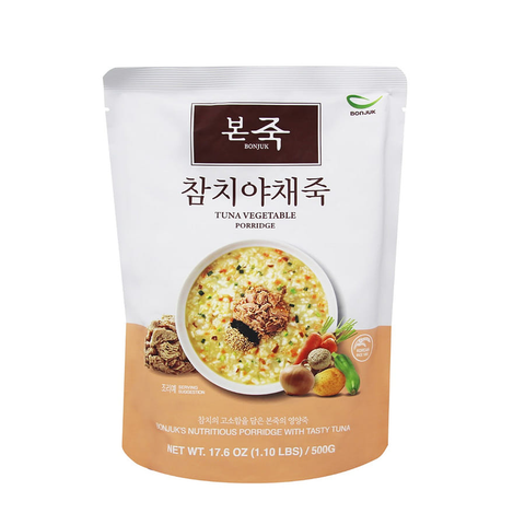 [New] 500g of Tuna Vegetable Porridge with Porridge Dish 