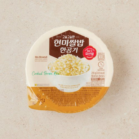 [New] No Brand Brown rice made with our own rice, 210g per bowl 