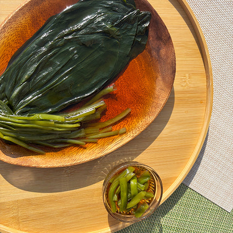 [재입고] 비법 절임소스로 맛을 낸 국내산 명이나물 200g