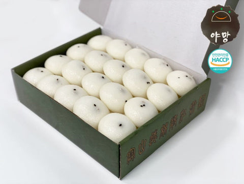 [New] 순수 쌀과 막걸리로만 빚어낸 야망떡집 잔기지떡 32입