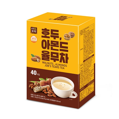 [New] Danongwon Walnut Almond Yulmu Tea 40 pieces 