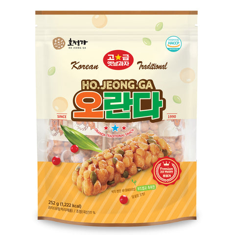 [New] Hojeongga Sweet and Soft Snack, Oranda, (180g, 10 Packs)