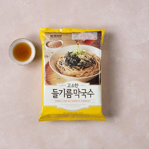 [New] No Brand 고소한 향과 맛 들기름 막국수 167g