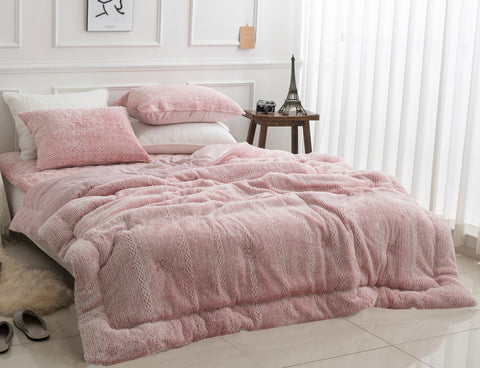 [선주문 상품] 벨벳만큼 부드러운 최고급 고민도 소재의 프리미엄 플달 10mm 극세사 (아이보리, 그레이, 핑크) 주문마감 3월 29일