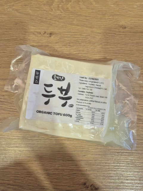 [NEW] 뉴빈스 유기농 두부 Organic Tofu 600g