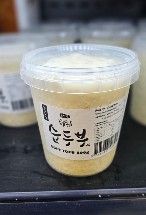 [Sale] 몽글몽글 오가닉 순두부  Soft Tofu 800g So silky, so fresh 유통기한 8/30일까지