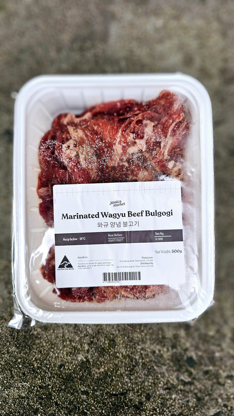 [재입고] 제시카마켓 와규 양념 불고기 500g
