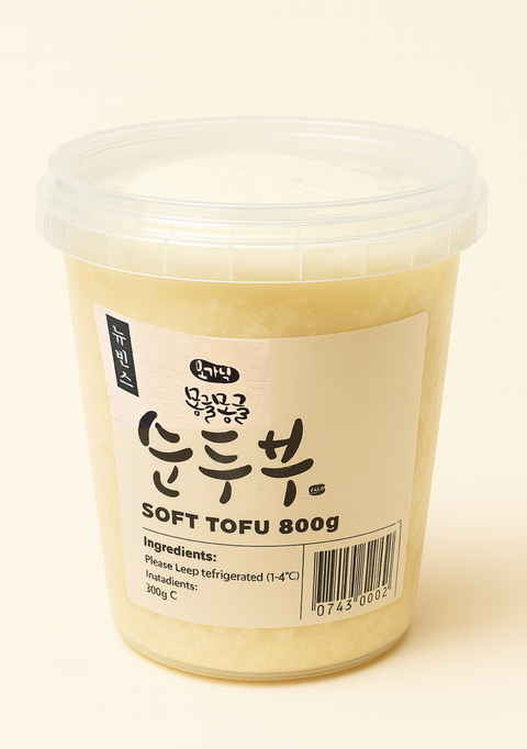 [NEW] 몽글몽글 오가닉 순두부  Soft Tofu 800g So silky, so fresh