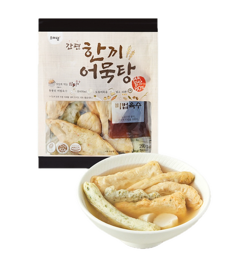 [New] 오마뎅 간편 한끼 어묵탕 290g (비법 육수 포함)