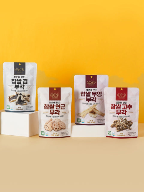 [New] 4 kinds of O Sook-hee's kimchi made by the only kimchi master in Korea: seaweed, red pepper, lotus root, and burdock 