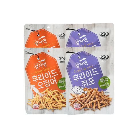 [New] 단짠 단짠으로 최고의 맥주안주 생자연 후라이드 쥐포 , 후라이드 오징어 40g