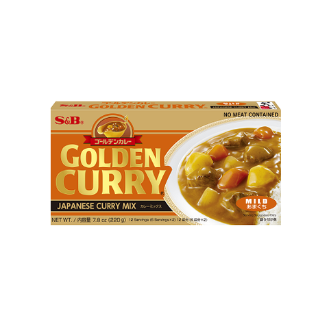 [Sale] S&amp;B GOLDEN CURRY CURRY MILD 220g 