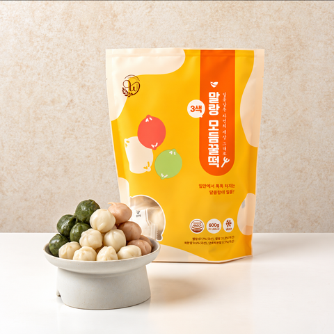 [New]  꿀이 톡 터지는 창억떡 3색 모듬 꿀떡 500g
