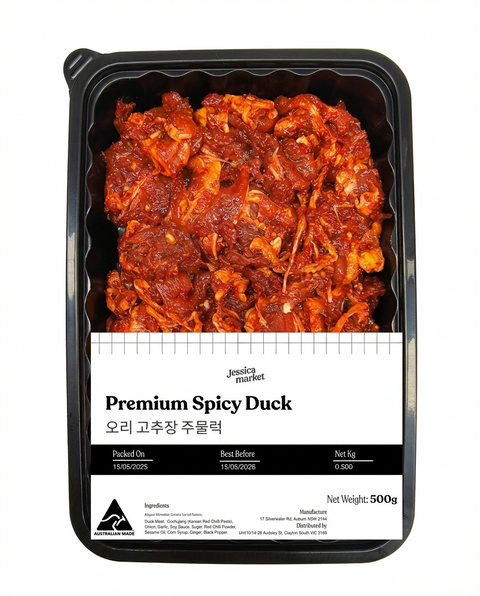 [재입고]제시카마켓 오리 고추장 주물럭 500g