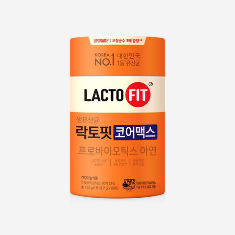 [New] Core-strengthening, live-probiotic Lactofit Core Max 60 packs