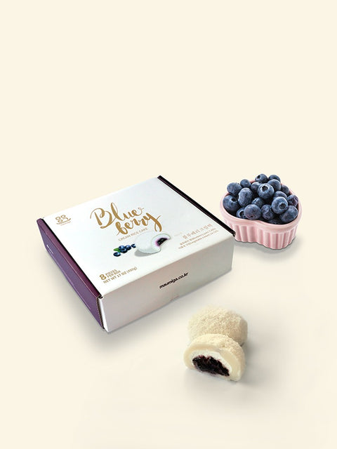 마음이가 부드러운 생크림과 블루베리 잼이 가득한 블루베리 크림떡 240g