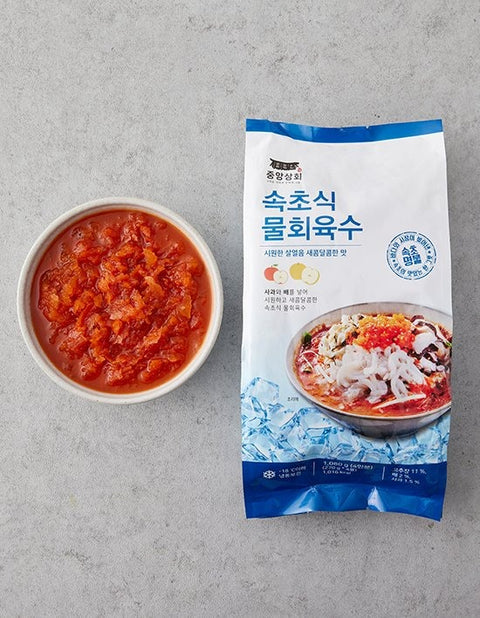 [New] 새콤달콤 중앙상회 속초식 물회육수 (270g×4)