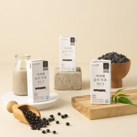 [New] 24 packs of 190ml of healthy pure soy milk made with domestically produced frostfish