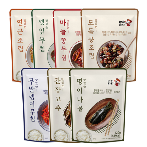 [Sale] 40 years of traditional taste! Familiar but delicious side dishes! Banchandanji Banchan Set of 3 $13.99