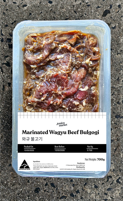 [New]Jessica Market Wagyu Beef Bulgogi 700g 