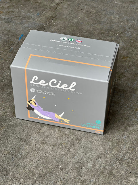 [Super special price] Leciel organic sanitary pads for sensitive women 3+1 (until stocks last) 