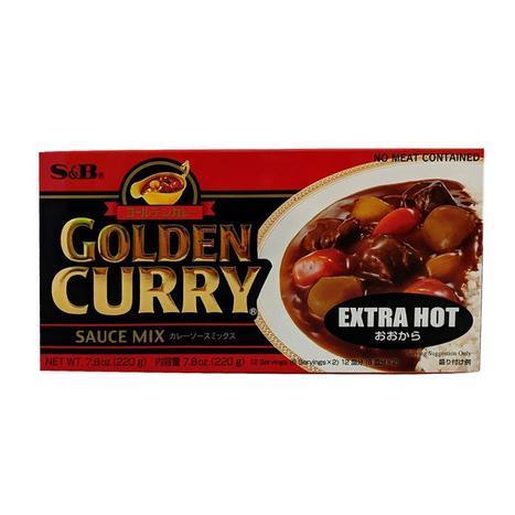 [Sale] S&B GOLDEN CURRY CURRY EXTRA HOT 220g (Copy)